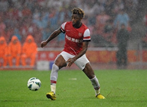 Alex Song (Arsenal). Arsenal 0: 2 Manchester City. Pre Season Friendly. Birds Nest Stadium
