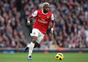 Arsenal v West Ham United 2010-11 Collection: Alex Song (Arsenal). Arsenal 1: 0 West Ham United. Barclays Premier League