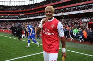 Images Dated 8th January 2011: Alex Song (Arsenal). Arsenal 1: 1 Leeds United, FA Cup 3rd Round, Emirates Stadium