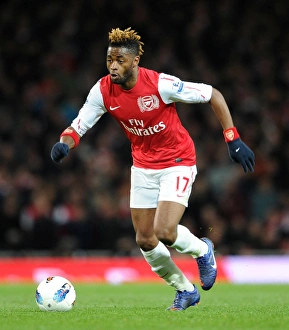 Alex Song (Arsenal). Arsenal 1: 2 Wigan Athletic. Barclays Premier League