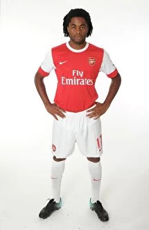 1st Team Player Images 2010-11 Collection: Alex Song (Arsenal). Arsenal 1st team Photocall and Membersday. Emirates Stadium, 5 / 8 / 10