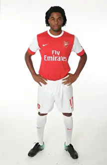 Alex Song (Arsenal). Arsenal 1st team Photocall and Membersday. Emirates Stadium, 5 / 8 / 10