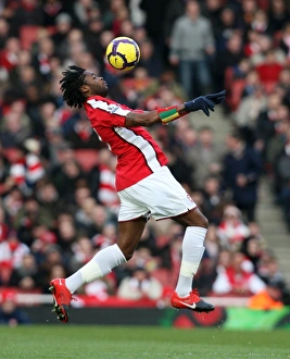 Arsenal V Sunderland 2009-10 Prints: Alex Song (Arsenal). Arsenal 2: 0 Sunderland. Barclays Premier League. Emirates Stadium