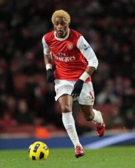 Images Dated 22nd January 2011: Alex Song (Arsenal). Arsenal 3: 0 Wigan Athletic. Barclays Premier League