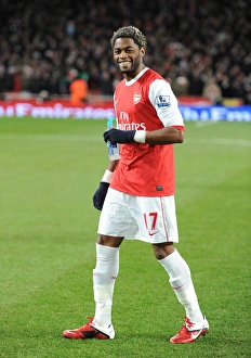 Arsenal v Chelsea 2010-11 Gallery: Alex Song (Arsenal). Arsenal 3: 1 Chelsea. Barclays Premier League. Emirates Stadium
