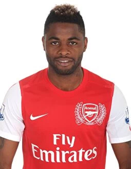 Images Dated 4th August 2011: Alex Song (Arsenal). Arsenal Photocall, Emirates Stadium, Arsenal Football Club, London