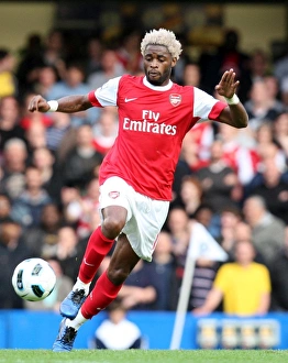 Chelsea v Arsenal 2010-11 Collection: Alex Song (Arsenal). Chelsea 2: 0 Arsenal. Barclays Premier League. Stamford Bridge
