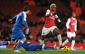 Alex Song (Arsenal) James McCarthur (Wigan). Arsenal 3:0 Wigan Athletic Alex Song (Arsenal) James McCarthur (Wigan). Arsenal 3:0 Wigan Athletic