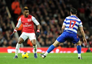 Alex Song (Arsenal) Joey Barton (QPR). Arsenal 1:0 Queens Park Rangers Alex Song (Arsenal) Joey Barton (QPR). Arsenal 1:0 Queens Park Rangers