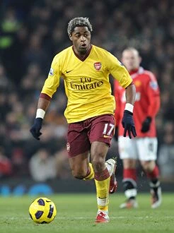 Images Dated 13th December 2010: Alex Song (Arsenal). Manchester United 1: 0 Arsenal, Barclays Premier League