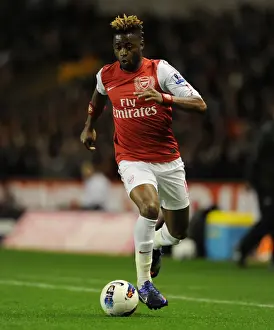 Wolverhampton Wanderers V Arsenal 2011-12 Prints: Alex Song: Arsenal Midfielder in Action Against Wolverhampton Wanderers