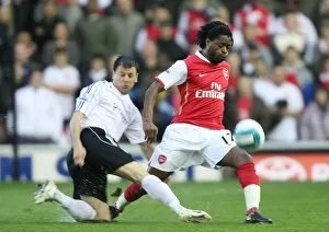 Images Dated 29th April 2008: Alex Song (Arsenal) Mile Sterjovski (Derby)