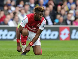 Alex Song (Arsenal). Queens Park Rangers 2: 1 Arsenal. Barclays Premier League