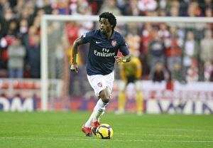 Images Dated 21st November 2009: Alex Song (Arsenal). Sunderland 1: 0 Arsenal, Barclays Premier League, The Stadium Of Light