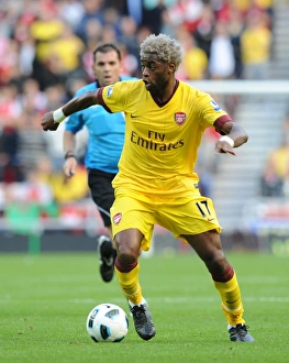 Sunderland v Arsenal 2010-11 Collection: Alex Song (Arsenal). Sunderland 1: 1 Arsenal, Barclays Premier League, Stadium Of Light
