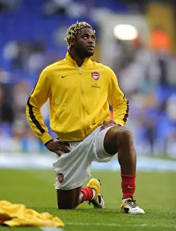 Alex Song (Arsenal). Tottenham Hotspur 3: 3 Arsenal. Barclays Premier League