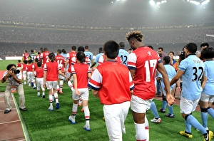 Alex Song (Arsenal). Arsenal 0:2 Manchester City. Pre Season Friendly. Birds Nest Stadium