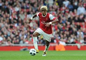 Arsenal V Blackburn Rovers 2010 - 2011 Prints: Alex Song at Emirates Stadium: Arsenal vs Blackburn Rovers