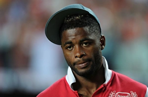Benfica V Arsenal 2011-12 Prints: Alex Song at Estadio da Luz: Benfica vs. Arsenal Pre-Season Friendly, Lisbon 2011
