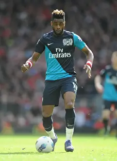 Liverpool V Arsenal 2011-12 Prints: Alex Song Faces Liverpool: Premier League Showdown (2011-2012)