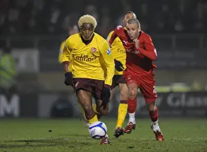Leyton Orient V Arsenal - FA Cup 2010-2011 Prints: Alex Song vs Jimmy Smith: The FA Cup 5th Round Battle at Leyton Orient (2011)