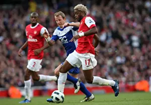 Arsenal V Birmingham City 2010-11 Prints: Alex Song vs. Lee Bowyer: Arsenal's Victory Over Birmingham City (2:1)