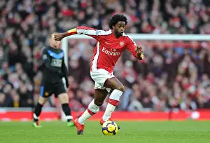 Arsenal V Manchester United 2009-10 Prints: Alex Song vs Manchester United: Arsenal's Defeat at Emirates Stadium (31/10/2010)