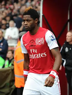 Arsenal V West Bromwich Albion 2011-12 Prints: Alex Song's Brilliant Performance Leads Arsenal to 3-0 Victory over West Bromwich Albion