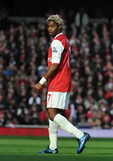 Arsenal V Newcastle United 2010-11 Prints: Alex Song's Defensive Blunder Costs Arsenal in 1-0 Loss to Newcastle United