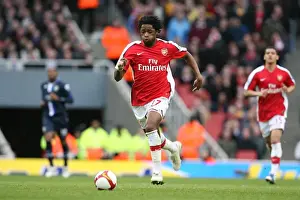 Arsenal V Blackburn Rovers 2008-9 Prints: Alex Song's Dominant Performance: Arsenal's 4-0 Victory Over Blackburn Rovers