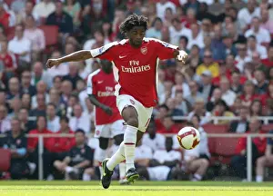 Arsenal V Stoke City 2008-09 Prints: Alex Song's Dominant Performance: Arsenal's 4-1 Victory Over Stoke City (May 24)