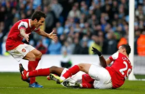 Alex Song's Double: Arsenal's Dominant 3-0 Win Over Manchester City (Chamakh, Fabregas Celebrate)
