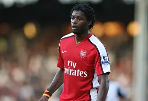 Fulham V Arsenal 2009-10 Prints: Alex Song's Goal Secures 1-0 Victory for Arsenal at Fulham, Barclays Premier League