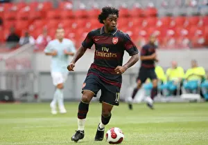 Arsenal V Lazio 2007-8 Prints: Alex Song's Lead: Arsenal's Thrilling 2:1 Victory over Lazio at Amsterdam ArenA (2007)