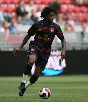 Arsenal V Lazio 2007-8 Prints: Alex Song's Performance: Arsenal's Victory Over Lazio at Amsterdam ArenA (2007) - 2-1