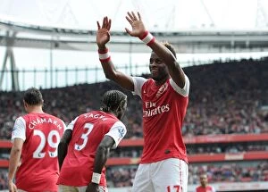Images Dated 24th September 2011: Alex Song's Triumph: Arsenal's 3-0 Victory Over Bolton Wanderers (2011)