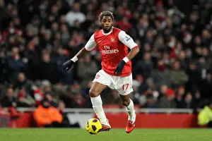 Arsenal V Chelsea 2010-11 Prints: Alex Song's Triumph: Arsenal's 3-1 Victory Over Chelsea in the Barclays Premier League (December 27)