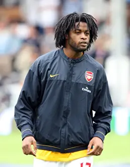 Fulham V Arsenal 2008-09 Prints: Alex Song's Victory: Arsenal 1-0 Fulham at Craven Cottage (2008)