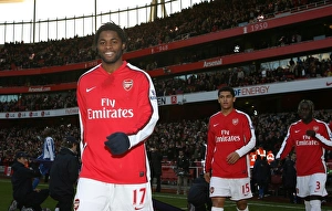 Arsenal V Wigan 2008-9 Prints: Alex Song's Victory: Arsenal 1-0 Wigan