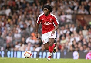 Fulham v Arsenal 2008-09 Collection: Alex Song's Victory: Arsenal's 1-0 Win Over Fulham at Craven Cottage, 2008