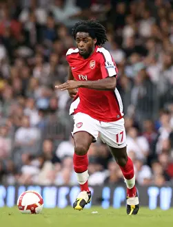 Fulham V Arsenal 2008-09 Prints: Alex Song's Victory: Arsenal's 1:0 Win Over Fulham at Craven Cottage, 2008