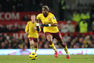 Manchester United V Arsenal 2010-11 Prints: Alex Song's Victory: Manchester United 1-0 Arsenal, Barclays Premier League (2010-11)