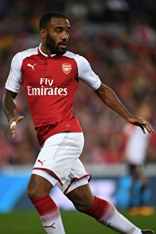 Sydney Western Wanderers V Arsenal 2017-18 Prints: Alexandre Lacazette in Action: Arsenal vs. Western Sydney Wanderers (2017-18)