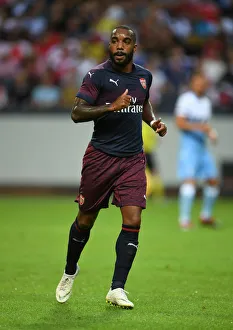 Alexandre Lacazette in Action: Arsenal vs. SS Lazio, Stockholm 2018