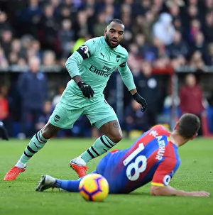 Alexandre Lacazette in Action: Arsenal vs. Crystal Palace, Premier League 2018-19