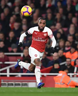 Alexandre Lacazette in Action: Arsenal vs. Liverpool, Premier League 2018-19