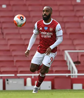 Alexandre Lacazette in Action: Arsenal vs. Watford, Premier League 2019-2020
