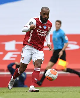 Alexandre Lacazette in Action: Arsenal vs. Watford, Premier League 2019-2020