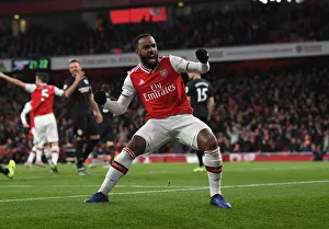 Alexandre Lacazette in Action: Arsenal vs Brighton, Premier League