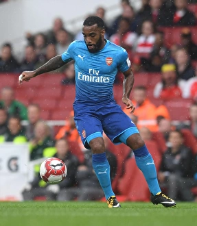 Arsenal V Benfica - Emirates Cup 2017-18 Prints: Alexandre Lacazette in Action: Arsenal vs SL Benfica, Emirates Cup 2017-18